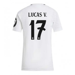 Real Madrid Lucas Vazquez #17 Hemmatröja Kvinnor 2024-25 Kortärmad